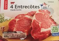 Mängden socker i Entrecôtes