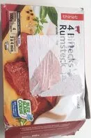 Mängden socker i 4 BIFTECKS RUMSTECK