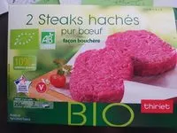 Mängden socker i Steaks hachés pur bœuf bio