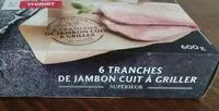 Mängden socker i Jambon cuit à griller