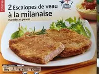 Mängden socker i Escalopes de veau à la milanaise