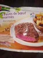Mängden socker i Pavés de bœuf marinés aux 3 poivres