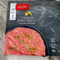 Mängden socker i Carpaccio de boeuf charolais