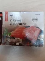 Mängden socker i Pavé  d'autruche