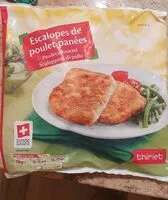 Mängden socker i Escalopes de poulet panées