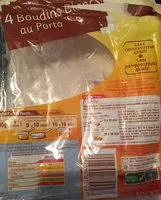 Mängden socker i 4 Boudins Blancs au Porto