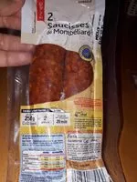 Mängden socker i Saucisses de montbéliard