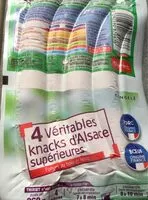Mängden socker i Véritables knackis d'Alsace suopérieures