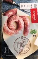 Mängden socker i Saucisse de Toulouse