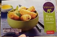 Mängden socker i Nems crevettes