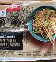 Mängden socker i Poêlée thaï au poulet & légumes
