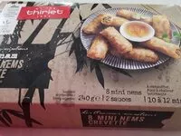 Mängden socker i Mini nems crevette
