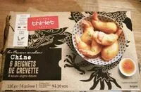 Mängden socker i Beignets de crevettes