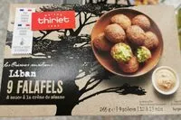 Mängden socker i 9 falafels