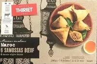 Mängden socker i 6 samossa bœuf et sauce aigre douce