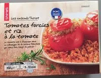 Mängden socker i Tomate farcies et riz à la tomate