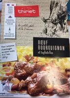Mängden socker i Boeuf bourguignon et tagliatelles