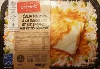 Mängden socker i Colin d'Alska à la bordelaise et riz aux petits légumes