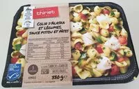 Mängden socker i Colin Alaska et légumes sauce pistou et pâtes