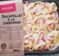 Mängden socker i Tagliatelles à la carbonara