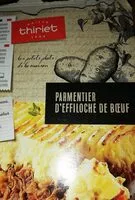 Mängden socker i Parmentier d effiloche de boeuf