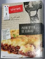 Mängden socker i Parmentier de canard