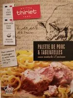Mängden socker i Palette de porc & Tagliatelles