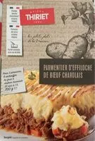 Mängden socker i Parmentier d’effiloché de boeuf charolais