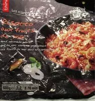 Mängden socker i Risotto aux fruits de mer