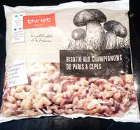 Mängden socker i Risotto aux cèpes