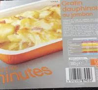 Mängden socker i Gratin Dauphinois au jambon