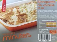 Mängden socker i Blanquette de Volaille et Riz
