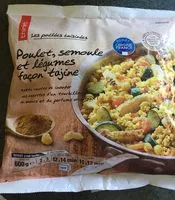 Mängden socker i Les poêlées cuisinées - Poulet, semoule et légumes façon tajine