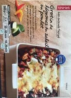 Mängden socker i Gratin de légumes du soleil au poulet