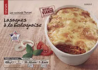 Mängden socker i Lasagnes à la bolognaise