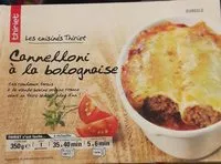 Mängden socker i Cannelloni a la bolognaise