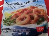 Mängden socker i Beignets de calamars à la romaine