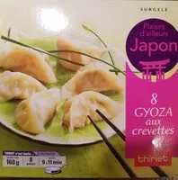 Mängden socker i 8 GYOSA aux crevettes