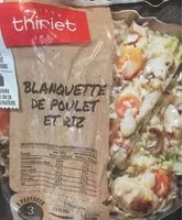 Mängden socker i Blanquette de poulet et riz