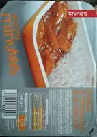 Mängden socker i Poulet à l' indienne et riz basmati