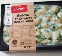 Mängden socker i Gnocchi et épinards sauce au chèvre