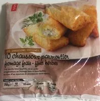 Mängden socker i Chaussons Parmentier Fromage Frais Fines Herbes