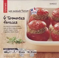 Mängden socker i 4 Tomates farcies