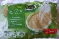 Mängden socker i Sauce au poivre vert