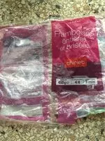 Mängden socker i Framboises entières et brisées