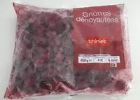 Mängden socker i Griottes dénoyautées