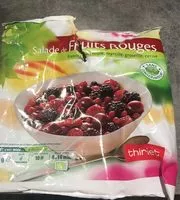 Mängden socker i salade de fruits rouges