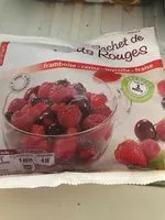 Mängden socker i fruit rouge surgelé