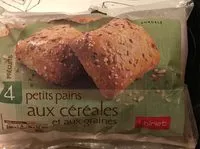Mängden socker i 4 petits pains aux céréales et aux graines