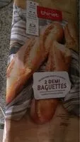 Mängden socker i 2 demi-baguettes